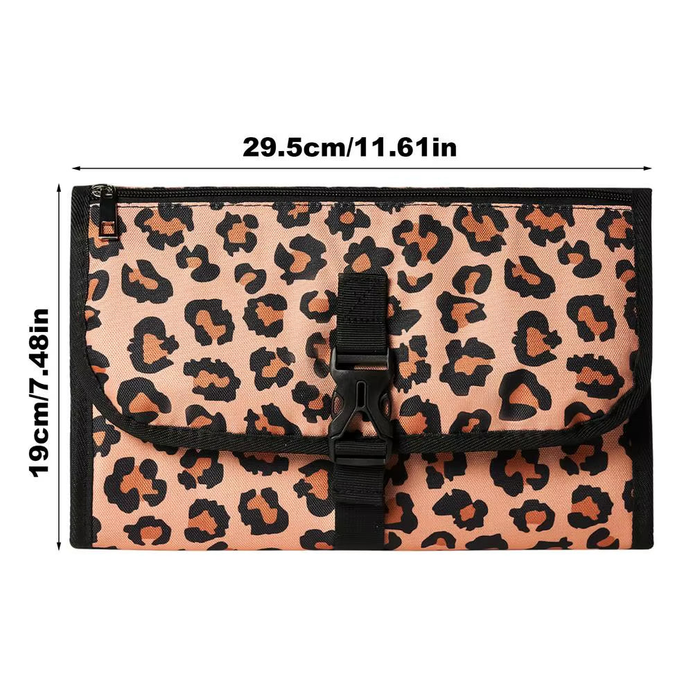 Portable Baby Changing Pad with Pockets Waterproof Travel Diaper Changing Station Kit for Infant Outdoor Gifts