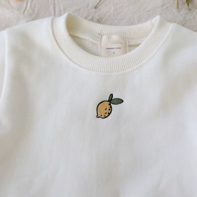 Autumn Baby Bodysuits Girls Lemon One Piece Cute Boys Jumpsuits