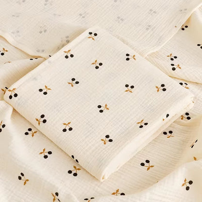 Baby Blanket Newborn Muslin Swaddle 2 Layer Cotton Bath Towel Summer Stroller Cover Wrap Gauze Toddler Sleep Blanket Baby Items